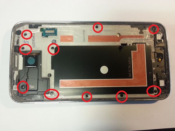 Guide de démontage et réparation du Samsung Galaxy S5 SM-G900F étape 20