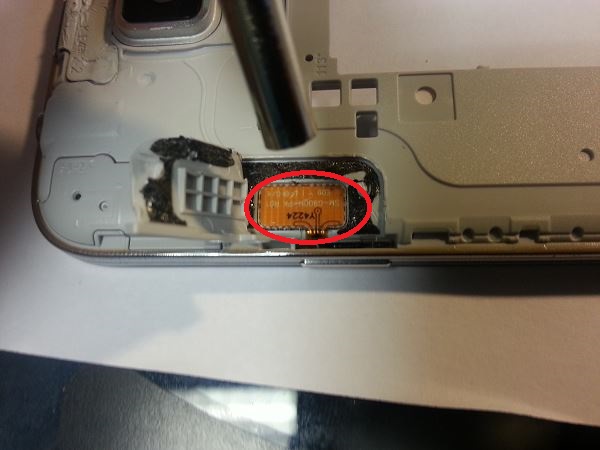 Guide de démontage et réparation du Samsung Galaxy S5 SM-G900F étape 59